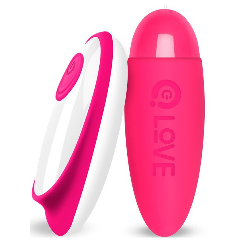 Generique Oeuf Vibrant Alice sans fil 8 x 2.8 cm Rose
